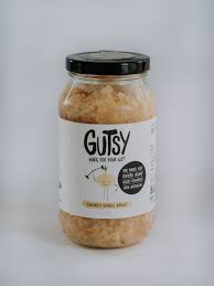 Organic Sauerkraut Gutsy (smoked garlic) 300g